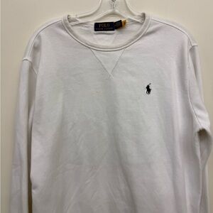Ralph lauren white crewneck Size M